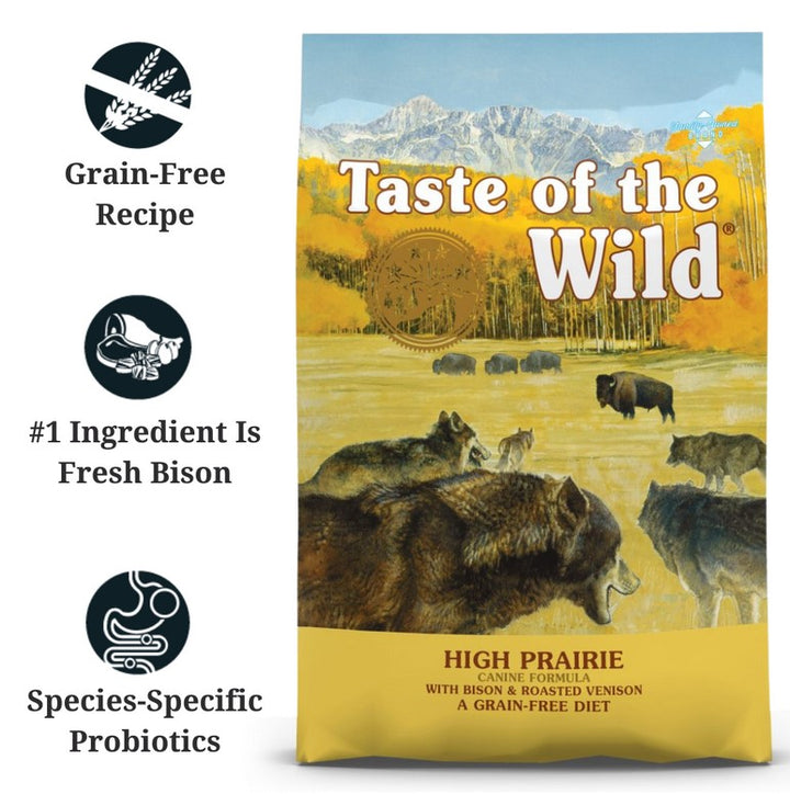 Taste Of The Wild Dog High Prairie Bison & Roasted Venison 2kg