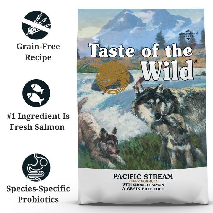 Taste Of The Wild Puppy Pacific Stream Smoked Salmon 2kg