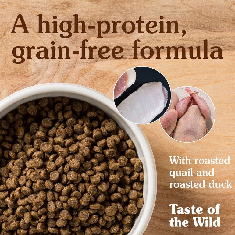 Taste Of The Wild Cat Lowland Creek Roasted Quail & Roasted Duck 2kg