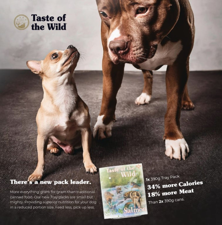 Taste Of The Wild Dog Wet Salmon & Herring With Fruit & Vegetables 390gm