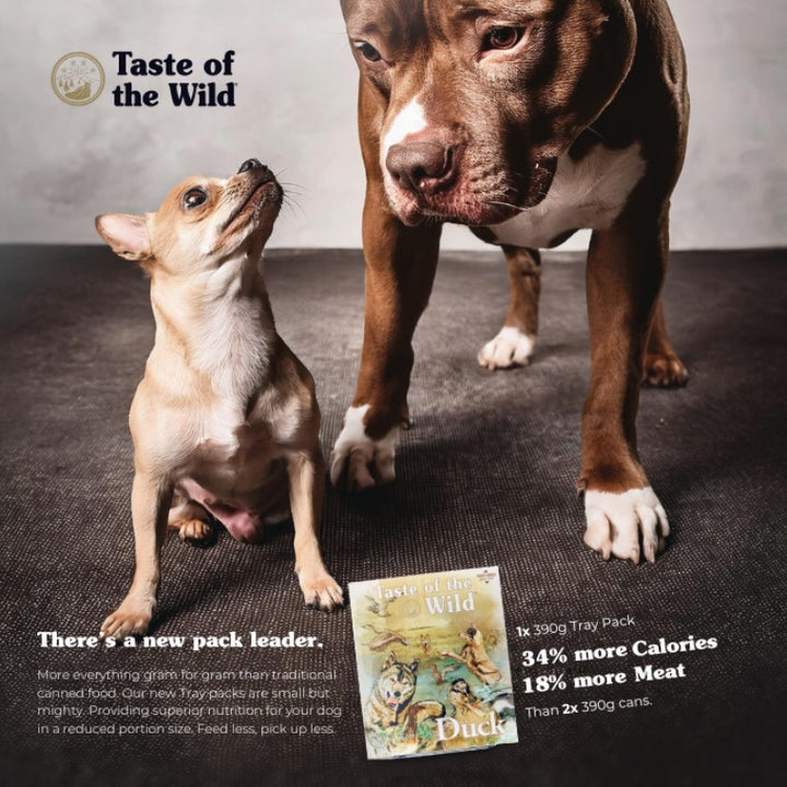 Taste Of The Wild Dog Wet Duck & Chicken With Fruit & Vegetables 390gm