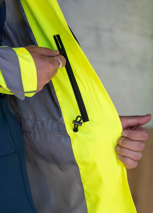 Jacket Woof Wear Waterproof Hi Viz Medium