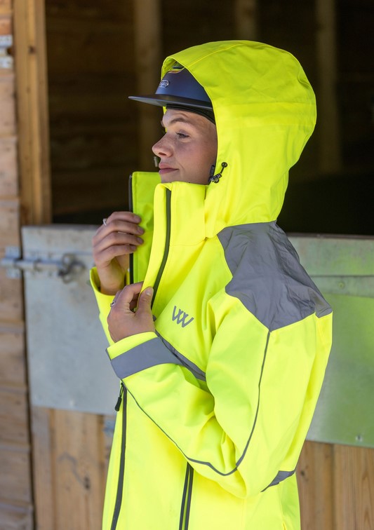 Jacket Woof Wear Waterproof Hi Viz Medium