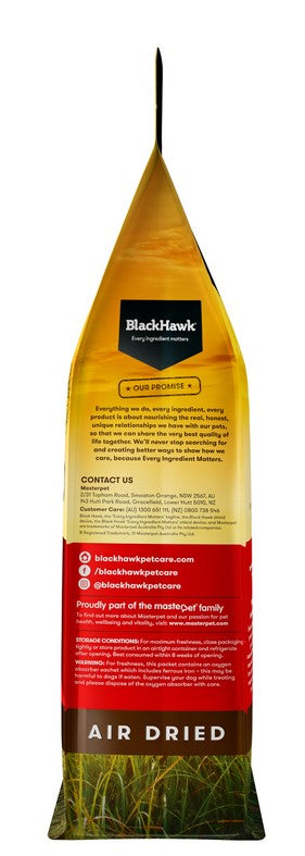 Blackhawk Dog Air Dried Beef & Fish 450gm