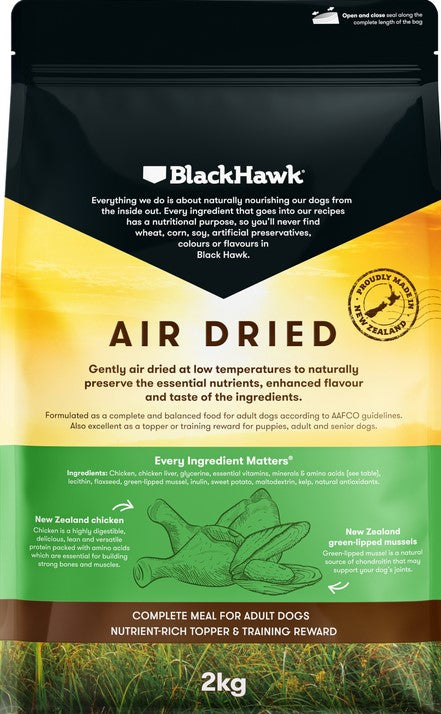 Blackhawk Dog Air Dried Chicken 2kg