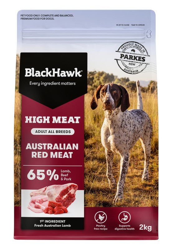 Blackhawk Dog High Meat Australian Red Meat Recipe 2kg