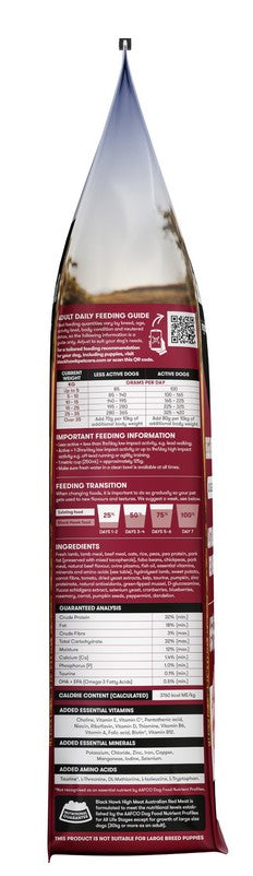 Blackhawk Dog High Meat Australian Red Meat Recipe 10kg