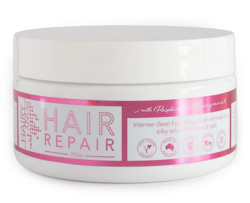 Hairy Pony Hair Repair Raspberry & Sweet Pomegranate 250ml