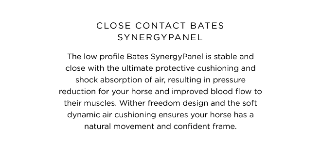 Bates Artiste Dressage Saddle Classic Black