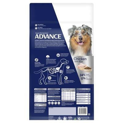 Advance Dog Adult Chicken All Breed 3kg-Dog Food-Ascot Saddlery