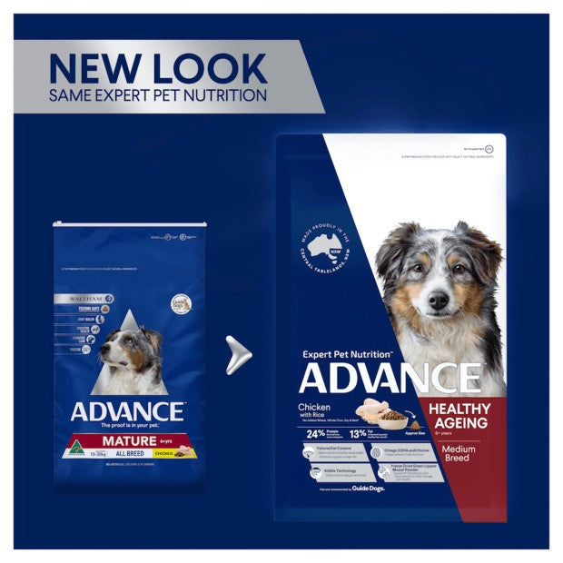 Advance Dog Mature Chicken All Breed 15kg-Dog Food-Ascot Saddlery