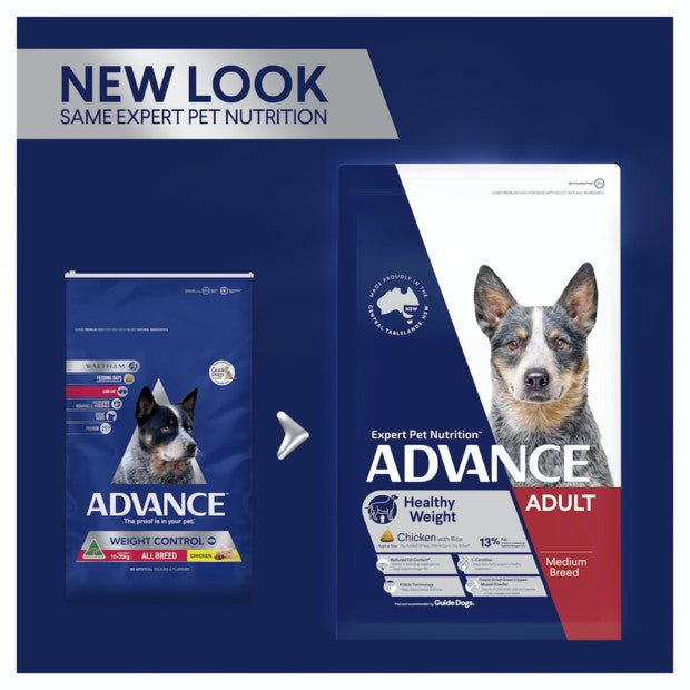 Advance Dog Weight Control Chicken All Breed 13kg-Dog Food-Ascot Saddlery