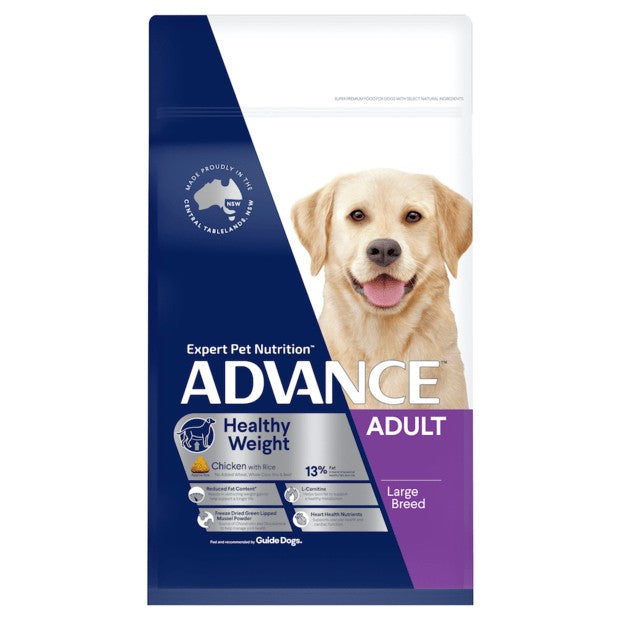 Advance Dog Weight Control Chicken Large Breed 13kg-Dog Food-Ascot Saddlery