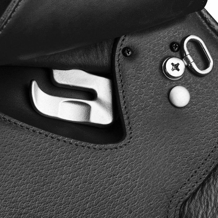 Arena Jump Saddle Black-SADDLES: Jumping Saddles-Ascot Saddlery