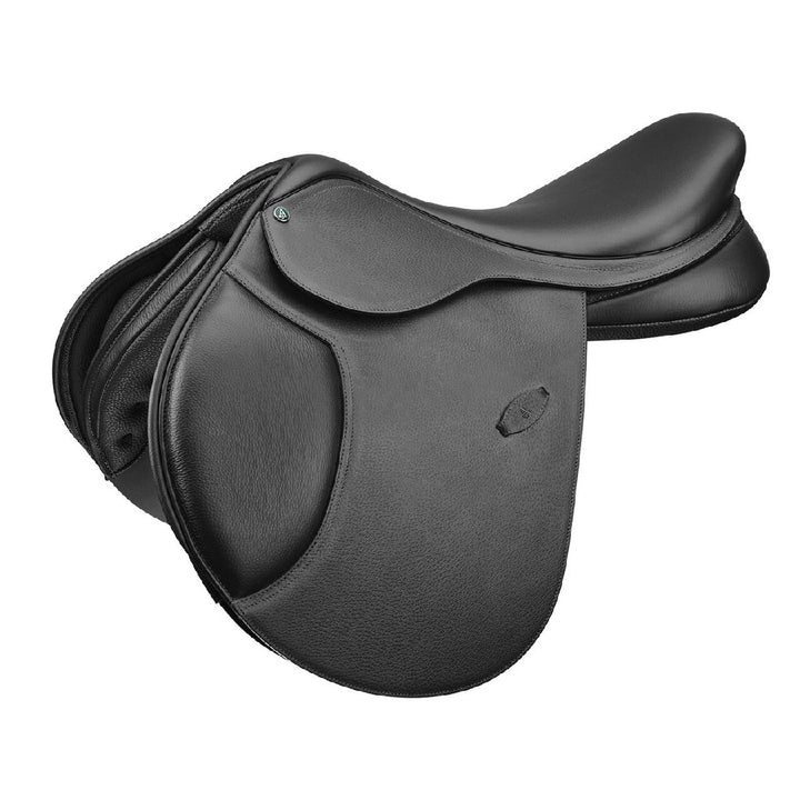 Arena Jump Saddle Black-SADDLES: Jumping Saddles-Ascot Saddlery