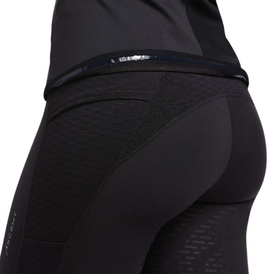 Ariat Ascent Short Sleeve Baselayer Black Ladies-CLOTHING: Clothing Ladies-Ascot Saddlery