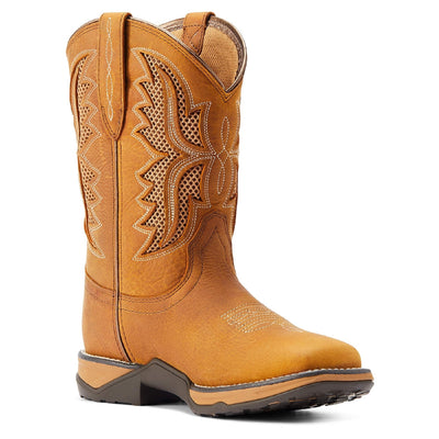 Ariat Western Boots Anthem Venttek H20 Toasted Wheat Ladies-FOOTWEAR: Western & Roper Boots-Ascot Saddlery