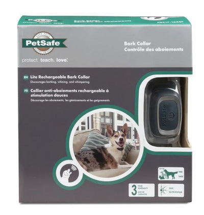 Bark Collar Static Rechargeable Lite Petsafe-Dog Accessories-Ascot Saddlery