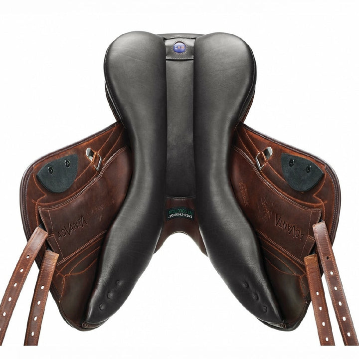 Bates Advanta Jumping Saddle Cair Classic Brown 43cm 17.0"-SADDLES: Jumping Saddles-Ascot Saddlery