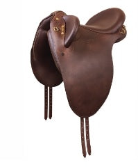Bates Kimberley Heritage Stock Saddle Cair Classic Brown-SADDLES: Stock & Western Saddles-Ascot Saddlery