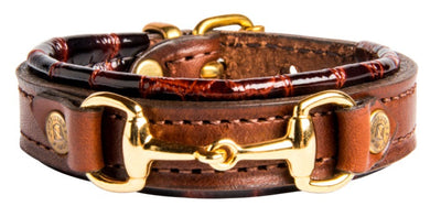 Bracelet On The Bit Oak Havana-RIDER: Giftware-Ascot Saddlery