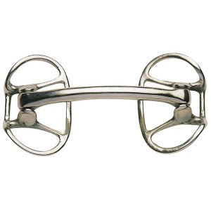 Butterfly Bit Stainless Steel 12.5cm 5.0"-HORSE: Bits-Ascot Saddlery