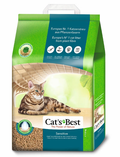 Cats Best Sensitive Cat Litter 7.2kg 20litre-Cat Litter & Accessories-Ascot Saddlery