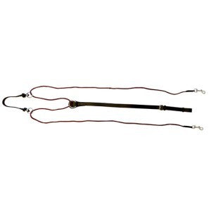 Chambon Martingale Black-HORSE: Lungeing & Schooling-Ascot Saddlery