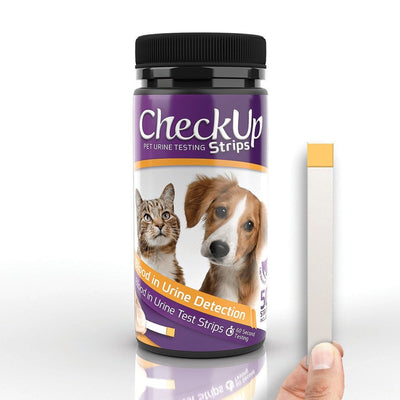 Check Up Urine Testing Strips For Uti Detection Dogs & Cats 50pk-Dog Potions & Lotions-Ascot Saddlery