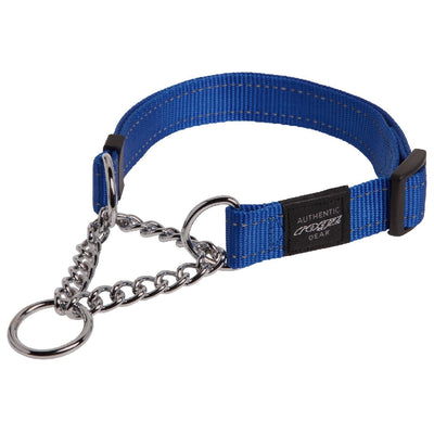 Choker Rogz Utility Blue-Dog Collars & Leads-Ascot Saddlery