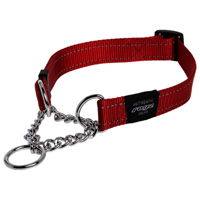 Choker Rogz Utility Red-Dog Collars & Leads-Ascot Saddlery