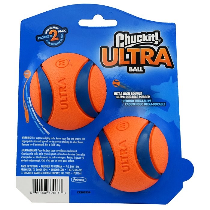 Chuckit Chuckballs Ultra-Dog Toys-Ascot Saddlery