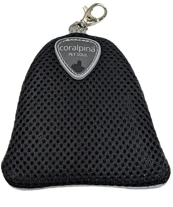 Coralpina Cinquetorri Waste Bag Black-Dog Walking-Ascot Saddlery