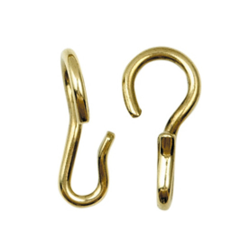 Curb Chain Hooks Gold Medal