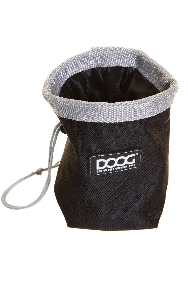 Doog Treat Pouch Black & Grey Mini-Dog Walking-Ascot Saddlery