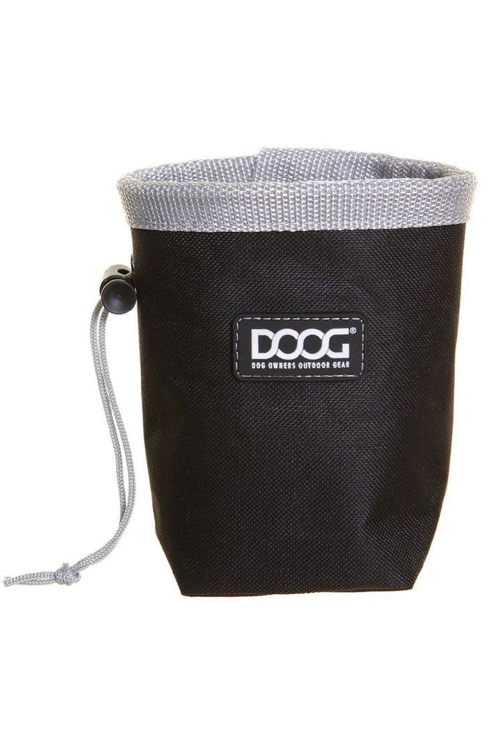 Doog Treat Pouch Black & Grey Mini-Dog Walking-Ascot Saddlery