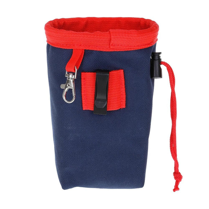 Doog Treat Pouch Navy & Red Mini-Dog Walking-Ascot Saddlery