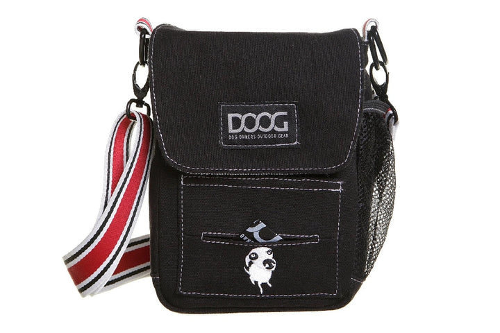 Doog Walkie Bag Shoulder Black-Dog Walking-Ascot Saddlery
