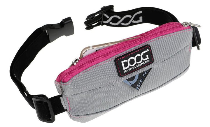 Doog Walkie Belt Grey & Neon Mini-Dog Walking-Ascot Saddlery
