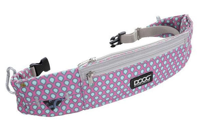 Doog Walkie Belt Luna Pink With Tear Drops-Dog Walking-Ascot Saddlery