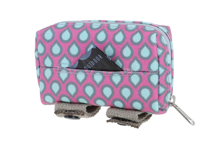 Doog Walkie Pouch Luna Pink With Tear Drops-Dog Walking-Ascot Saddlery