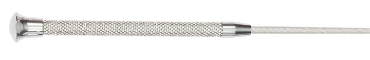 Dressage Whip Bling 110cm Silver-RIDER: Whips-Ascot Saddlery