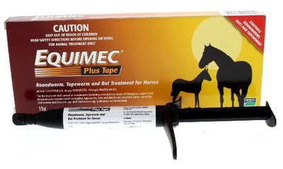 Equimec Plus Wormer & Boticide & Tapeworm-STABLE: Wormers-Ascot Saddlery