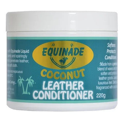 Equinade Coconut Leather Conditioner 220gm-STABLE: Leather Care & Proofing-Ascot Saddlery