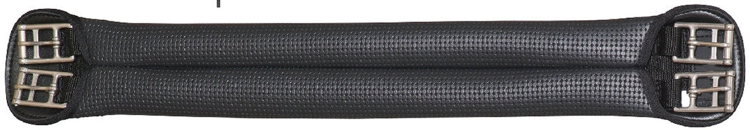 Equiprene Anti Gall Dressage Girth Elasticised Brown-HORSE: Girths-Ascot Saddlery