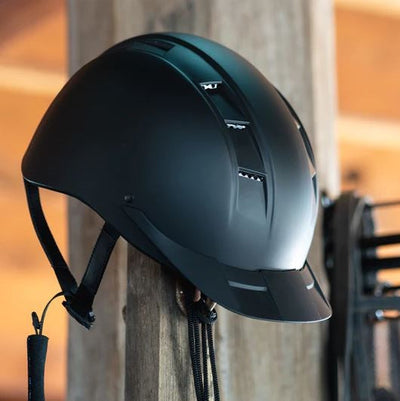 Eurohunter Helmet Freedom Light Black-RIDER: Helmets-Ascot Saddlery