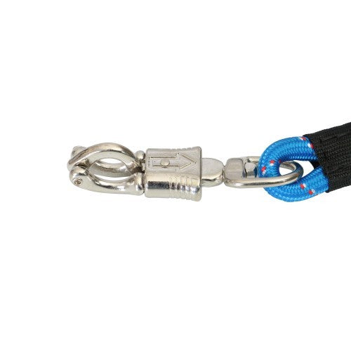 Float Tie Bungee 70cm Black-HORSE: Leads & Snap Hooks-Ascot Saddlery