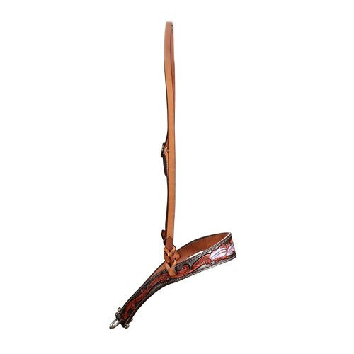 Fort Worth Pink Apache Noseband-HORSE: Stock & Western-Ascot Saddlery