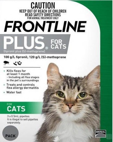 Frontline Plus Cat 6 Pack-Cat Potions & Lotions-Ascot Saddlery