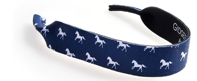 Gidgee Sunglasses Strap Blue Horse-RIDER: Glasses & Goggles-Ascot Saddlery